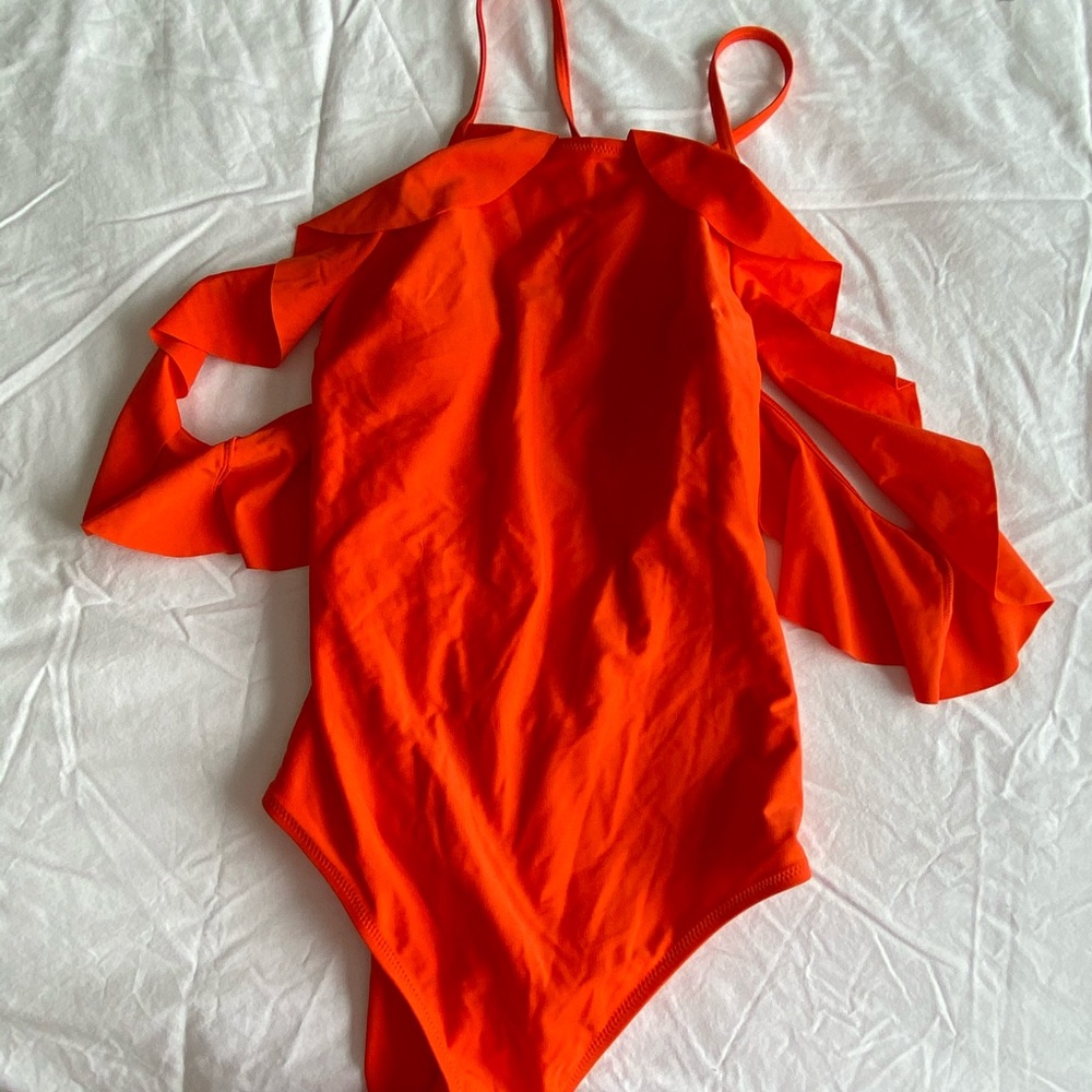 One piece with built in bra!!!